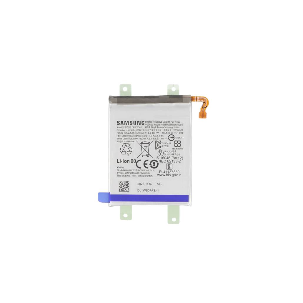 Batterie de rechange Samsung Galaxy Z Flip4 F721B EB-BF723ABY d'origine