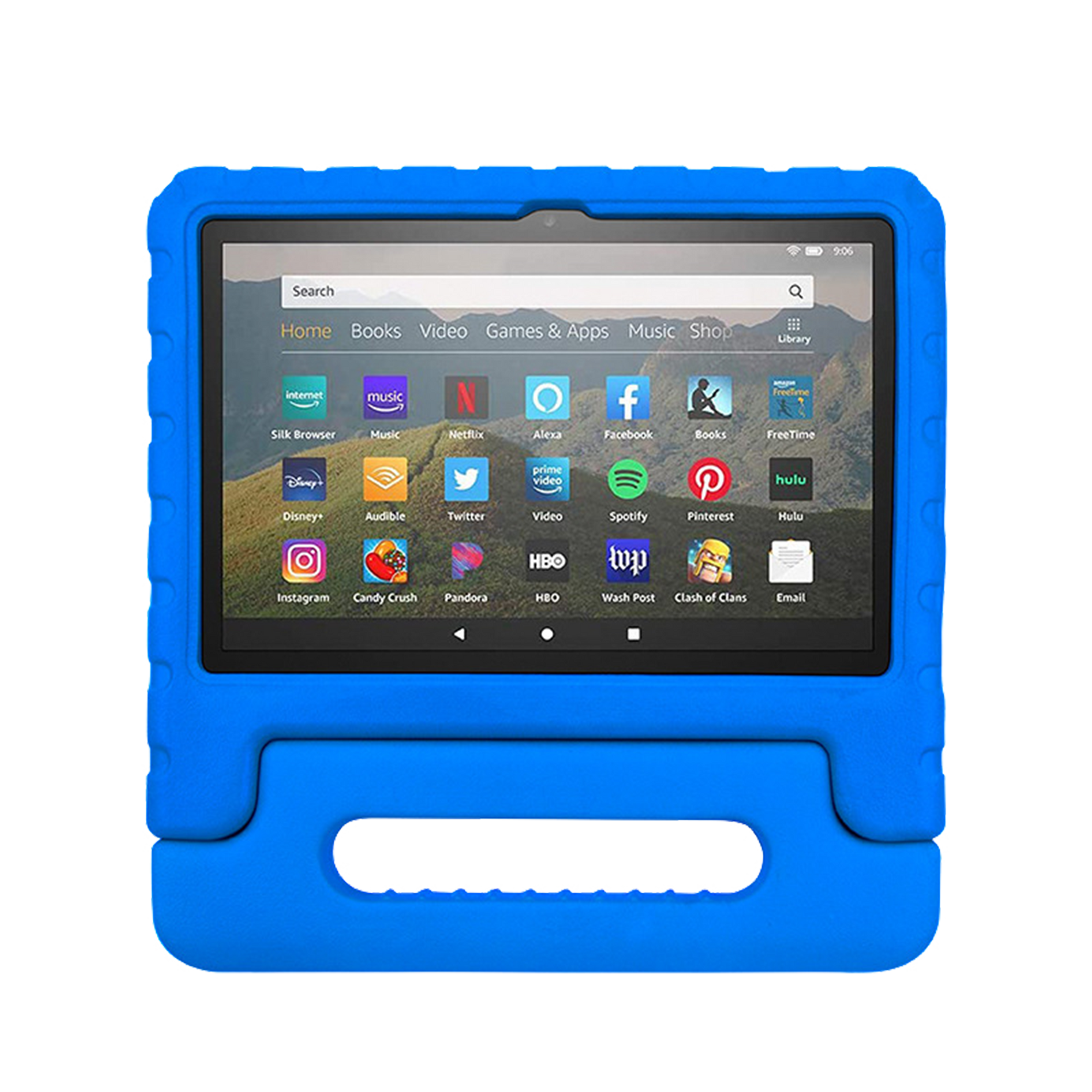 Rixus RXTC06 Tablet Kids Case For Apple iPad Pro 11 pouces (2022,2021,2020,2018), iPad Air 4 10.9 pouces (2020) Bleu