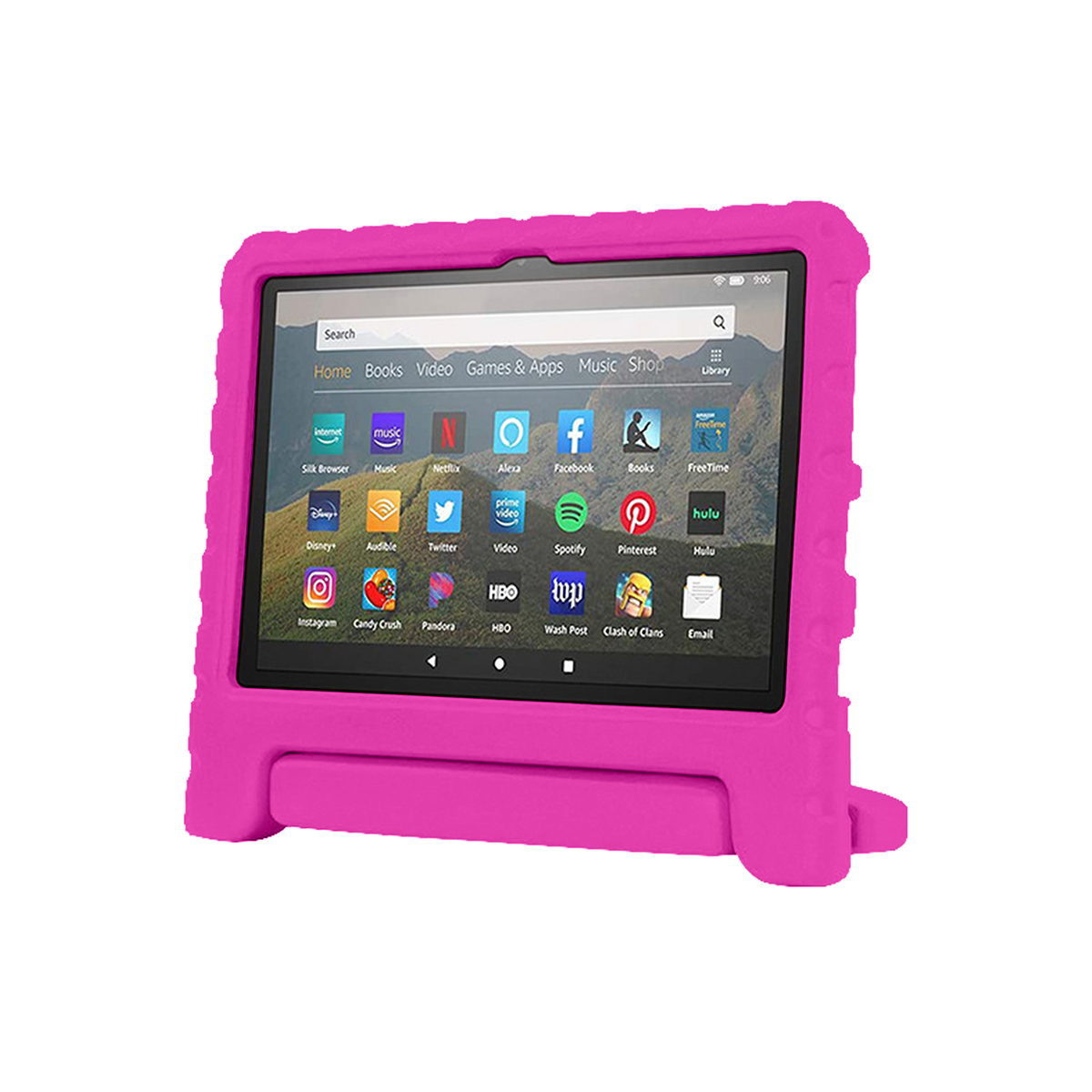 Rixus RXTC06 Etui For Apple tablette Kids For Apple iPad Pro 11 pouces (2022,2021,2020,2018), iPad Air 4 10.9 pouces (2020) Rose