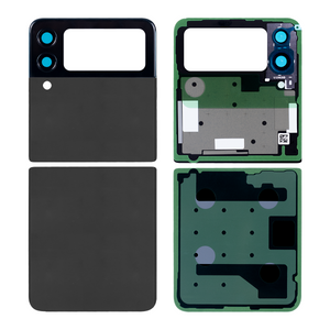 Coque arrière Samsung Galaxy Z Flip4 5G F721B avec objectif graphite OEM