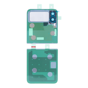 Coque arrière Samsung Galaxy Z Flip4 5G F721B avec objectif bleu marine OEM