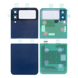 Coque arrière Samsung Galaxy Z Flip4 5G F721B avec objectif bleu marine OEM