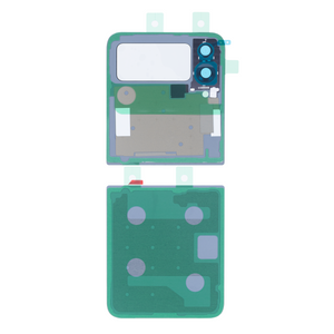 Coque arrière Samsung Galaxy Z Flip4 5G F721B avec objectif blanc OEM