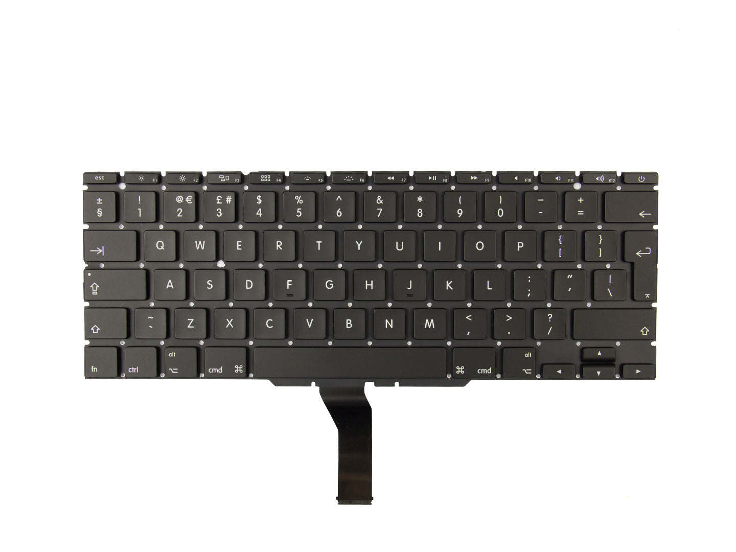 For Apple Air (2011-2016) A1465 Clavier UK Noir Retiré