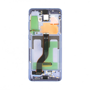 Samsung Galaxy S20 G980F, S20 5G G981F Ecran et numériseur complet sans appareil photo Cloud Blue