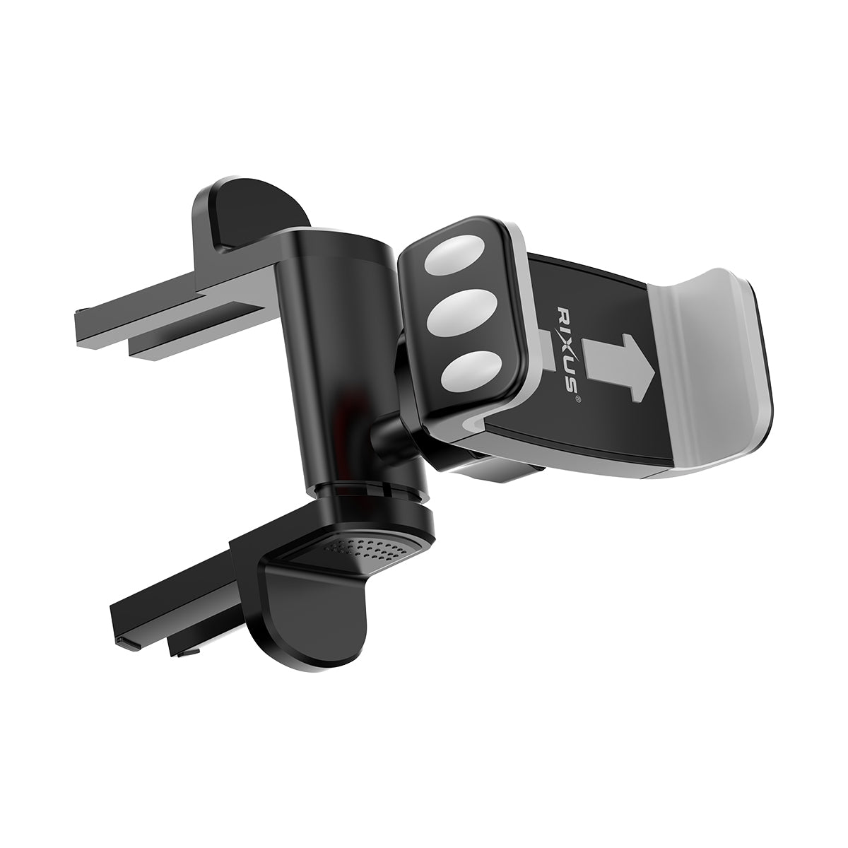 Rixus RXHW28 Support universel pour bouches d'aération de voiture noir