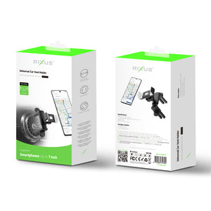 Rixus RXHW35 Support universel pour bouches d'aération de voiture noir