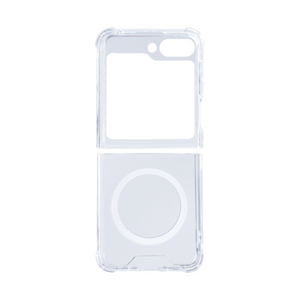 Rixus Clear Case With MagSafe Compatible For Samsung Galaxy Z Flip5