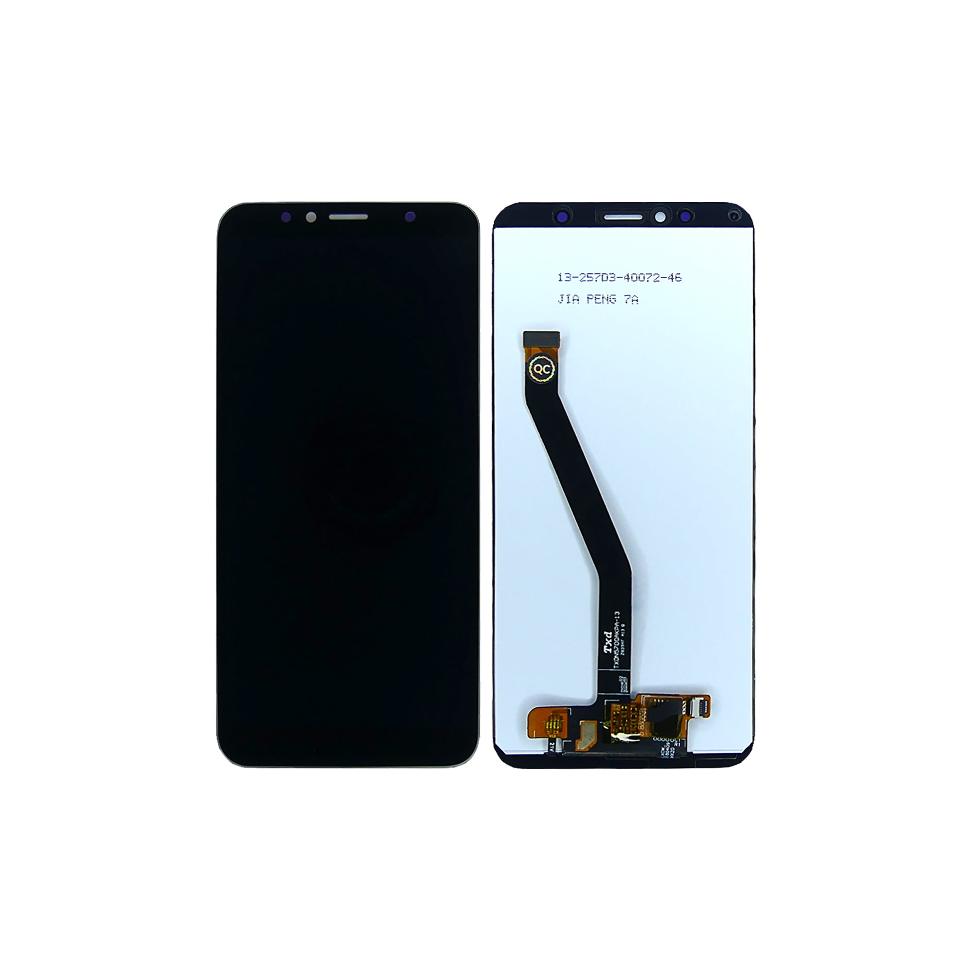 Écran et numériseur Huawei Honor 7A sans cadre noir OEM