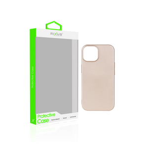 Coque souple en TPU Rixus For Apple 15 Pro Gold