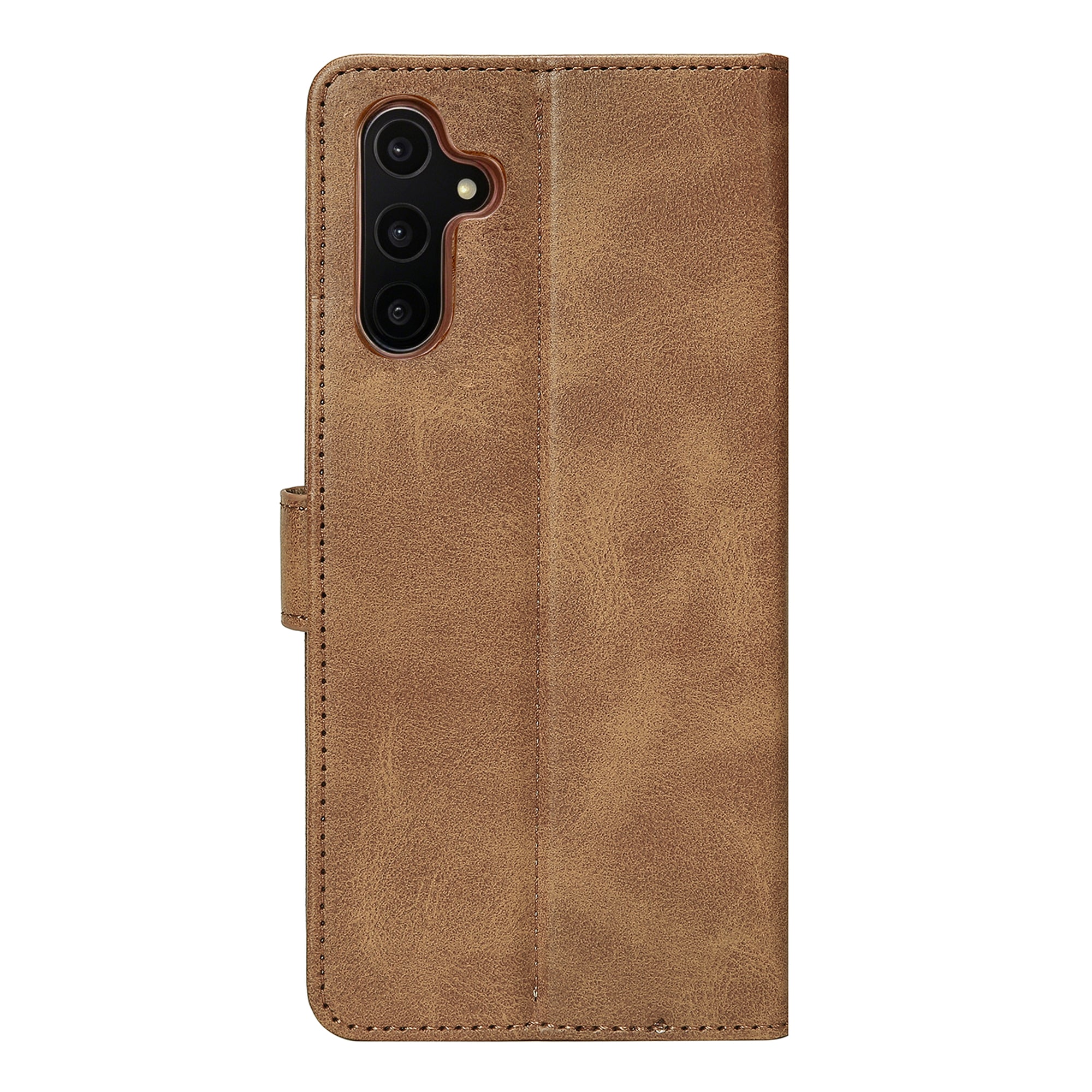 Bibliothèque Rixus pour Samsung Galaxy A34 5G Light Brown