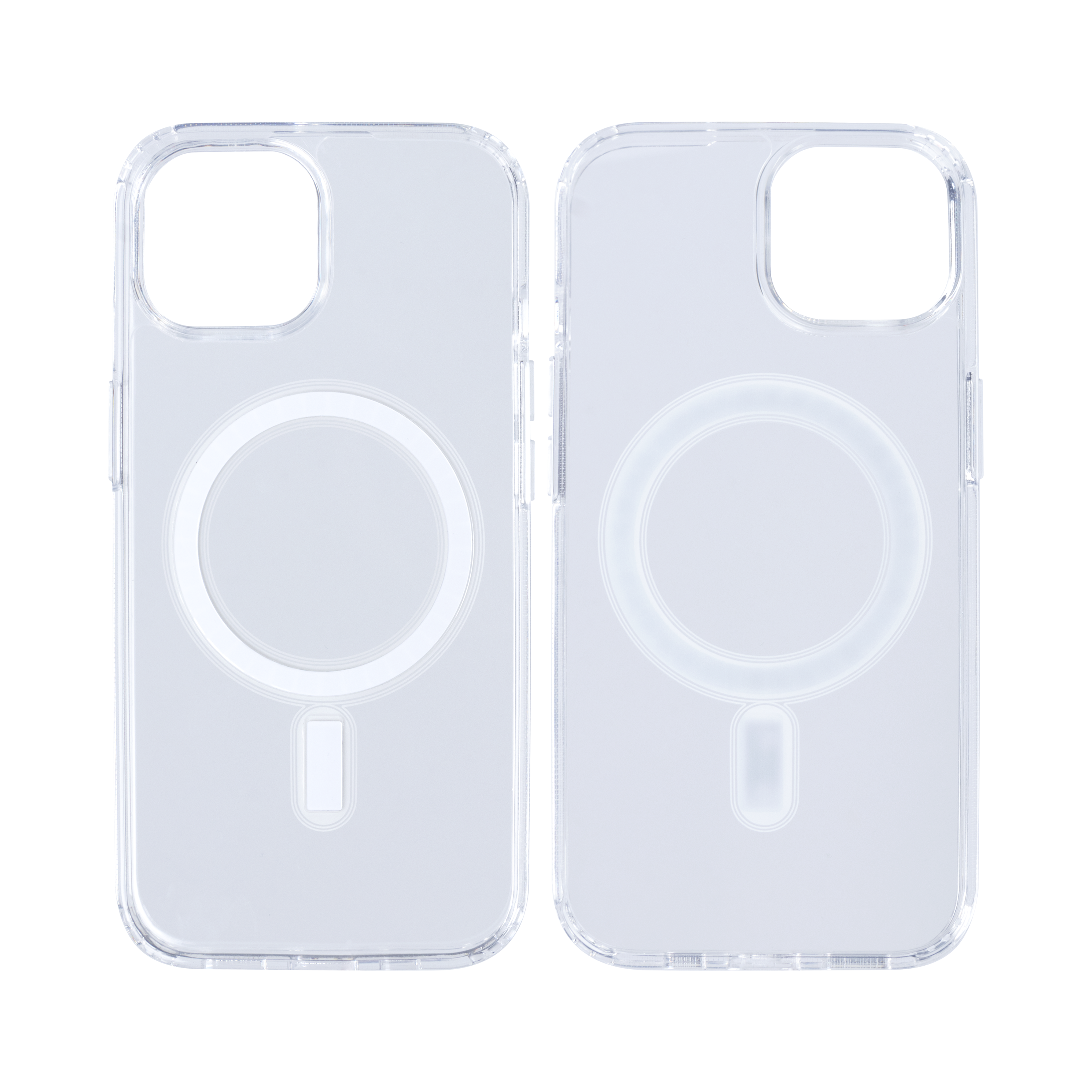 Rixus Clear Case With MagSafe Compatible For Apple iPhone 15