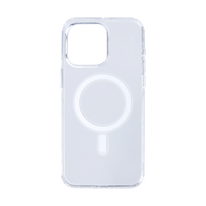 Rixus Magnetic Clear Case For Apple iPhone 15 Pro Max