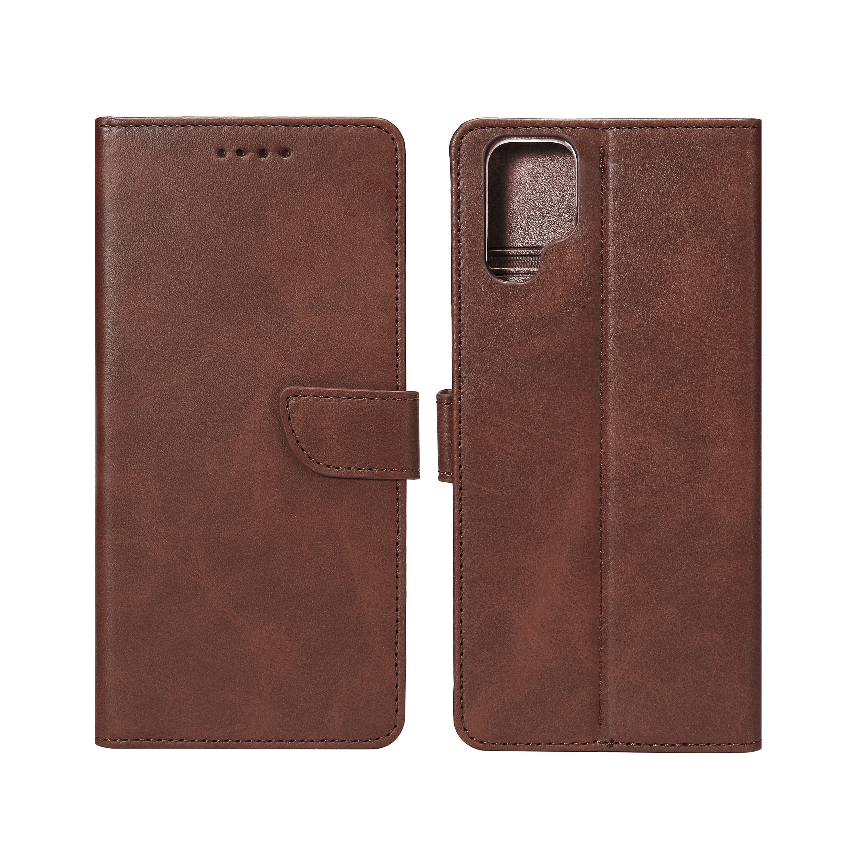 Rixus Bibliothèque pour Samsung Galaxy S21 Ultra 5G Marron