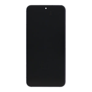 Samsung Galaxy S22 S901B Écran et numériseur avec cadre Phantom Black Service Pack
