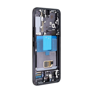 Samsung Galaxy S22 S901B Écran et numériseur avec cadre Phantom Black Service Pack
