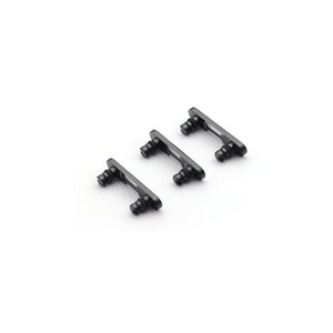 For Apple 8, iPhone SE (2020) Ensemble de boutons d'alimentation et de volume noir OEM (3 pièces)