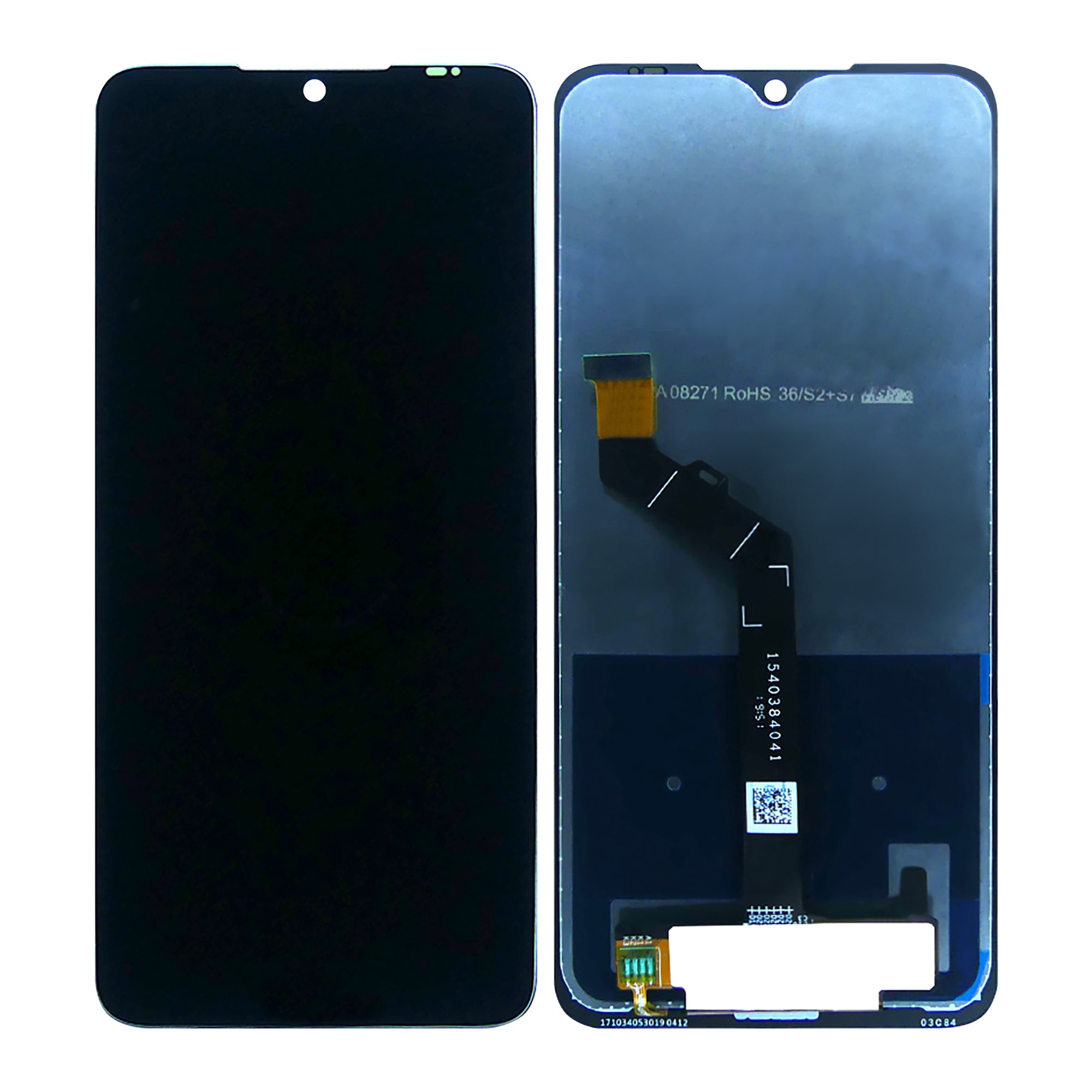 Écran et numériseur Nokia 6.2, 7.2 sans cadre, noir, OEM