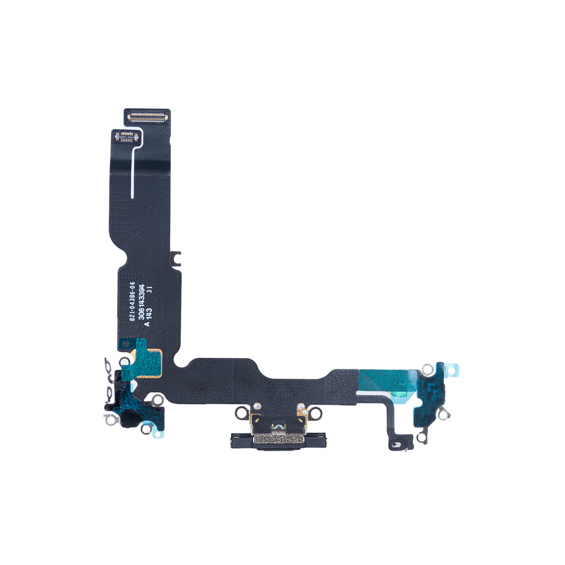 For Apple iPhone 15 Plus System Charging Flex Black Pulled