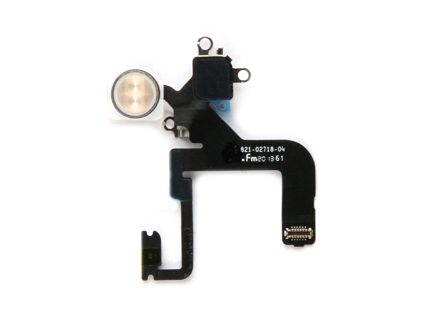 For Apple 12 Pro, lampe torche et microphone flexibles détachés