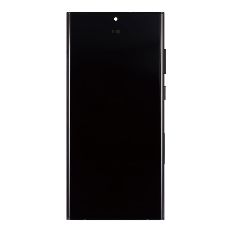 Samsung Galaxy S22 Ultra S908B Écran et numériseur avec cadre Graphite, rouge, bleu ciel Service Pack