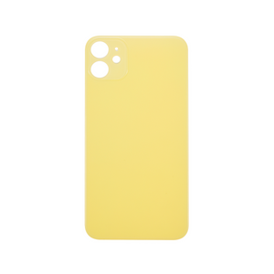 For Apple 11 Verre arrière, cadre de caméra agrandi Jaune Compatible