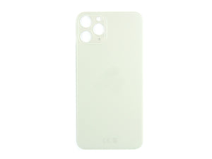 For Apple 11 Pro Verre arrière, cadre de caméra agrandi Argent Compatible
