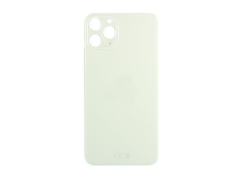 For Apple 11 Pro Verre arrière, cadre de caméra agrandi Argent Compatible
