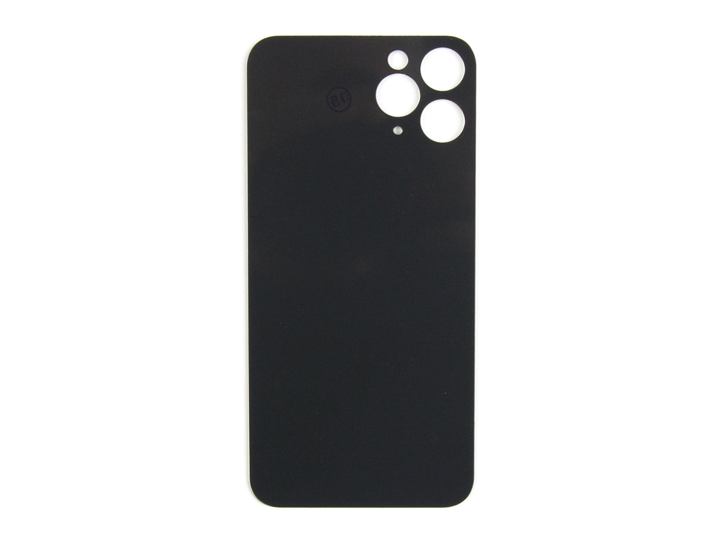 For Apple 11 Pro Verre arrière, cadre de caméra agrandi Argent Compatible