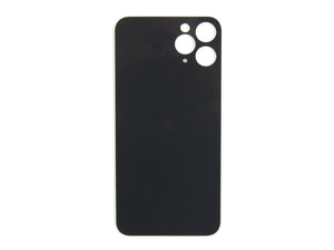 For Apple 11 Pro Verre arrière, cadre de caméra agrandi Argent Compatible