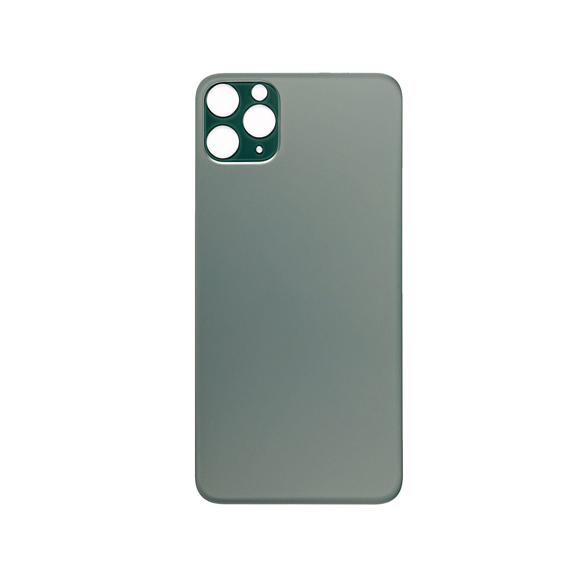 For Apple 11 Pro Max Verre arrière, cadre de caméra agrandi Vert Compatible