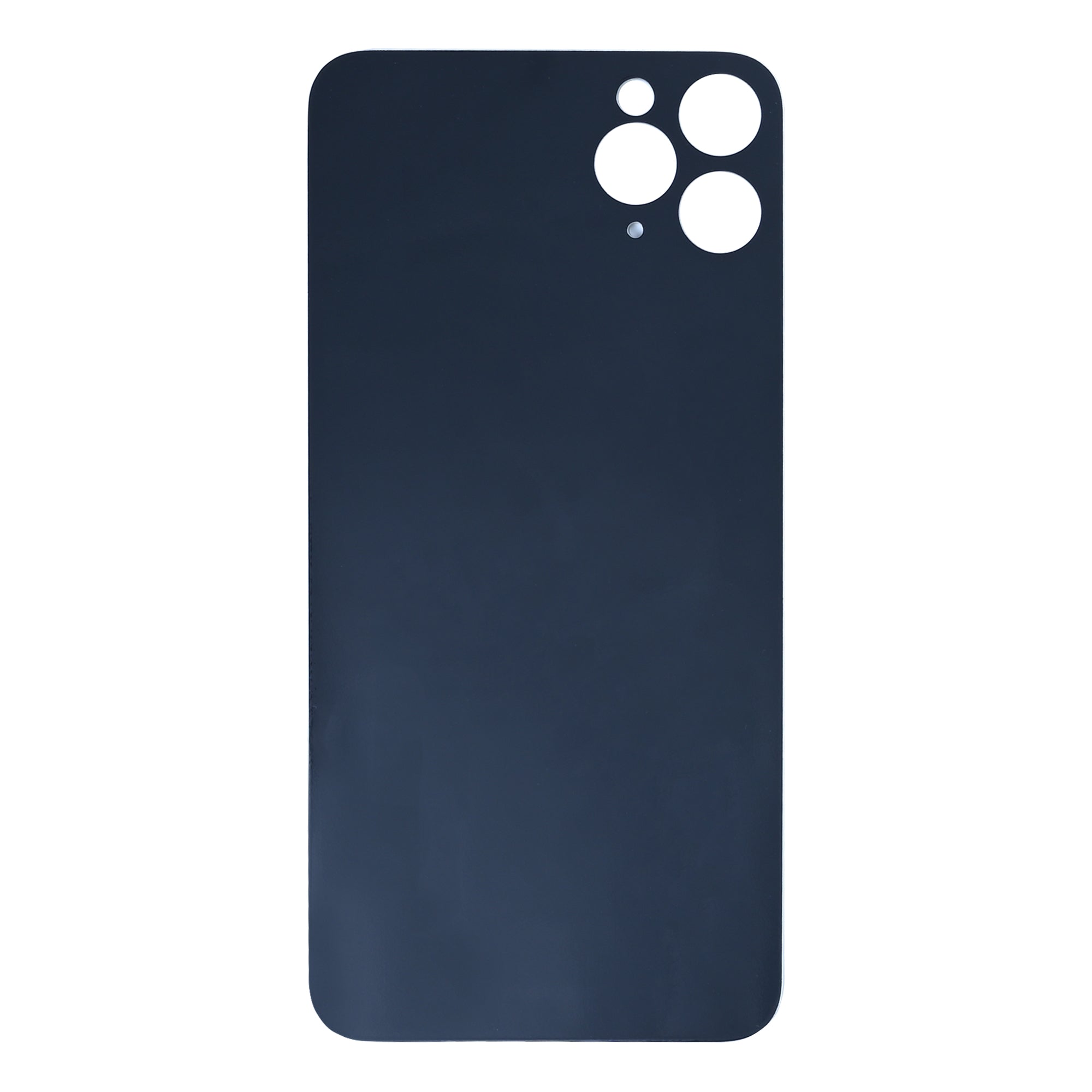 For Apple 11 Pro Max Verre arrière, cadre de caméra agrandi Argent Compatible