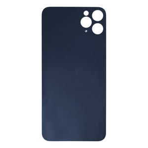 For Apple 11 Pro Max Verre arrière, cadre de caméra agrandi Argent Compatible