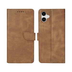 Bibliothèque Rixus pour Samsung Galaxy A05 Light Brown