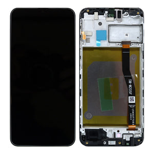 Samsung Galaxy M20 M205F Écran et numériseur avec cadre Noir Service Pack