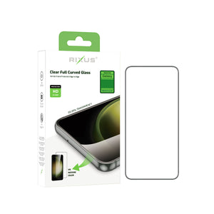 Rixus Clear HD Full Curved Edge Tempered Glass pour Samsung Galaxy A05