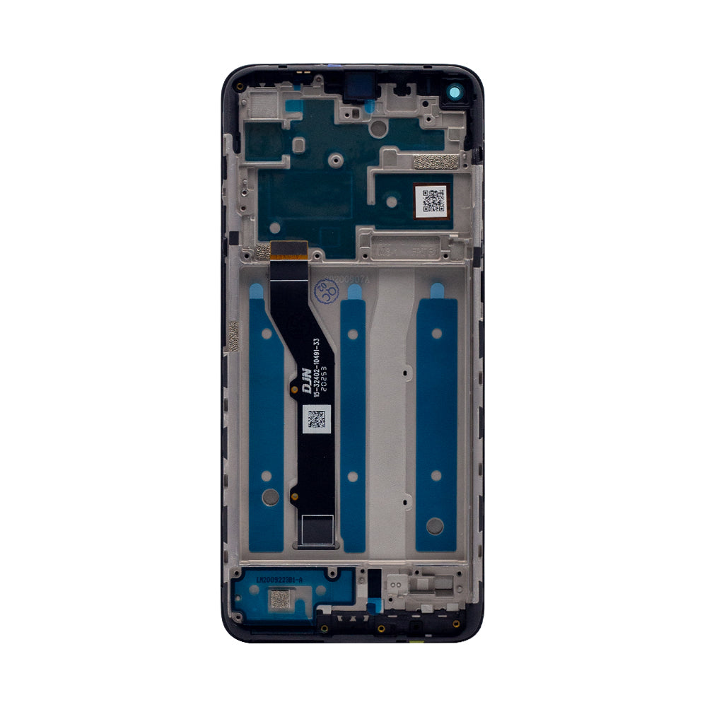 Motorola Moto G9 Plus Écran et numériseur avec cadre Noir OEM