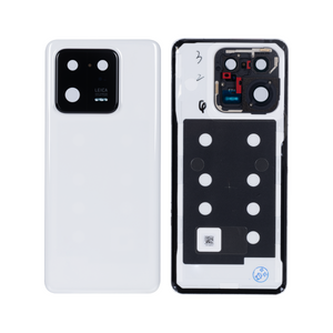 Coque arrière Xiaomi 13 Pro avec objectif, blanc céramique, OEM