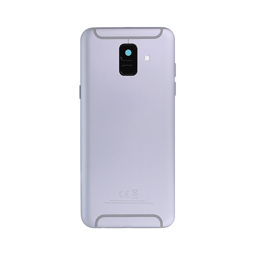 Coque arrière Samsung Galaxy A6 A600F (2018) avec objectif Lavande OEM