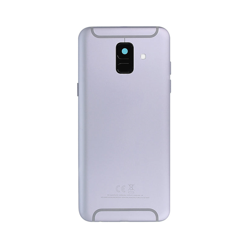 Coque arrière Samsung Galaxy A6 A600F (2018) avec objectif Lavande OEM