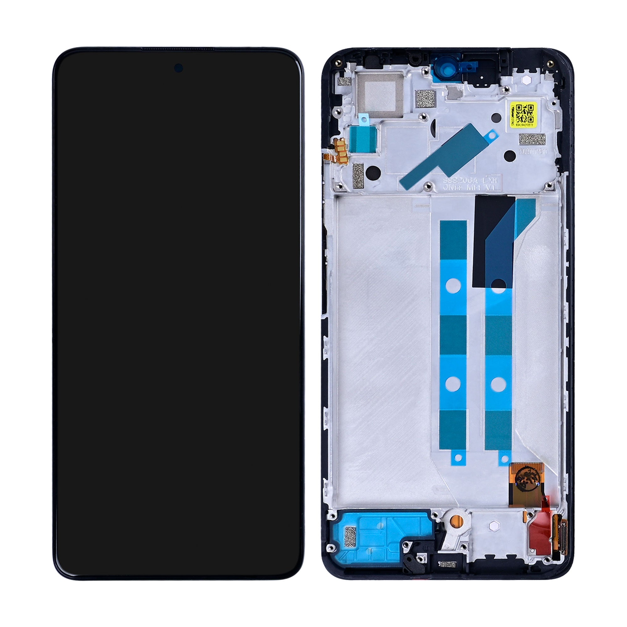 Écran et numériseur Xiaomi Redmi Note 12 Pro 4G avec cadre noir OEM