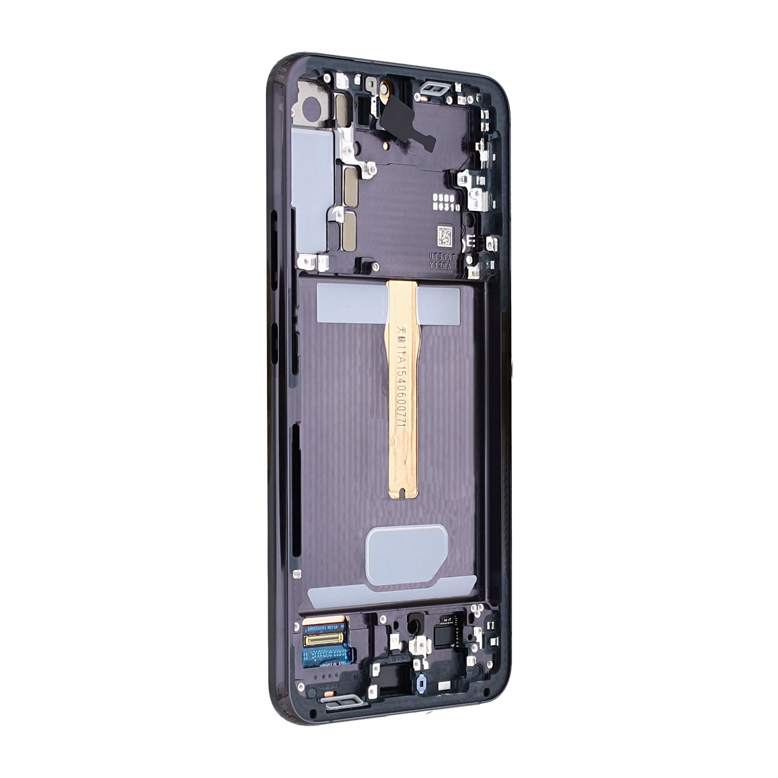 Samsung Galaxy S22 Plus S906B Écran et numériseur avec cadre Phantom Black Service Pack