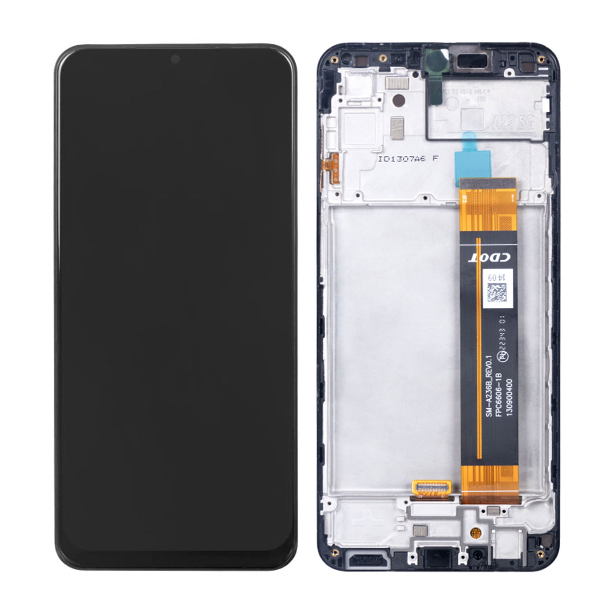 Samsung Galaxy A23 5G A236B Ecran et numériseur avec cadre noir OEM