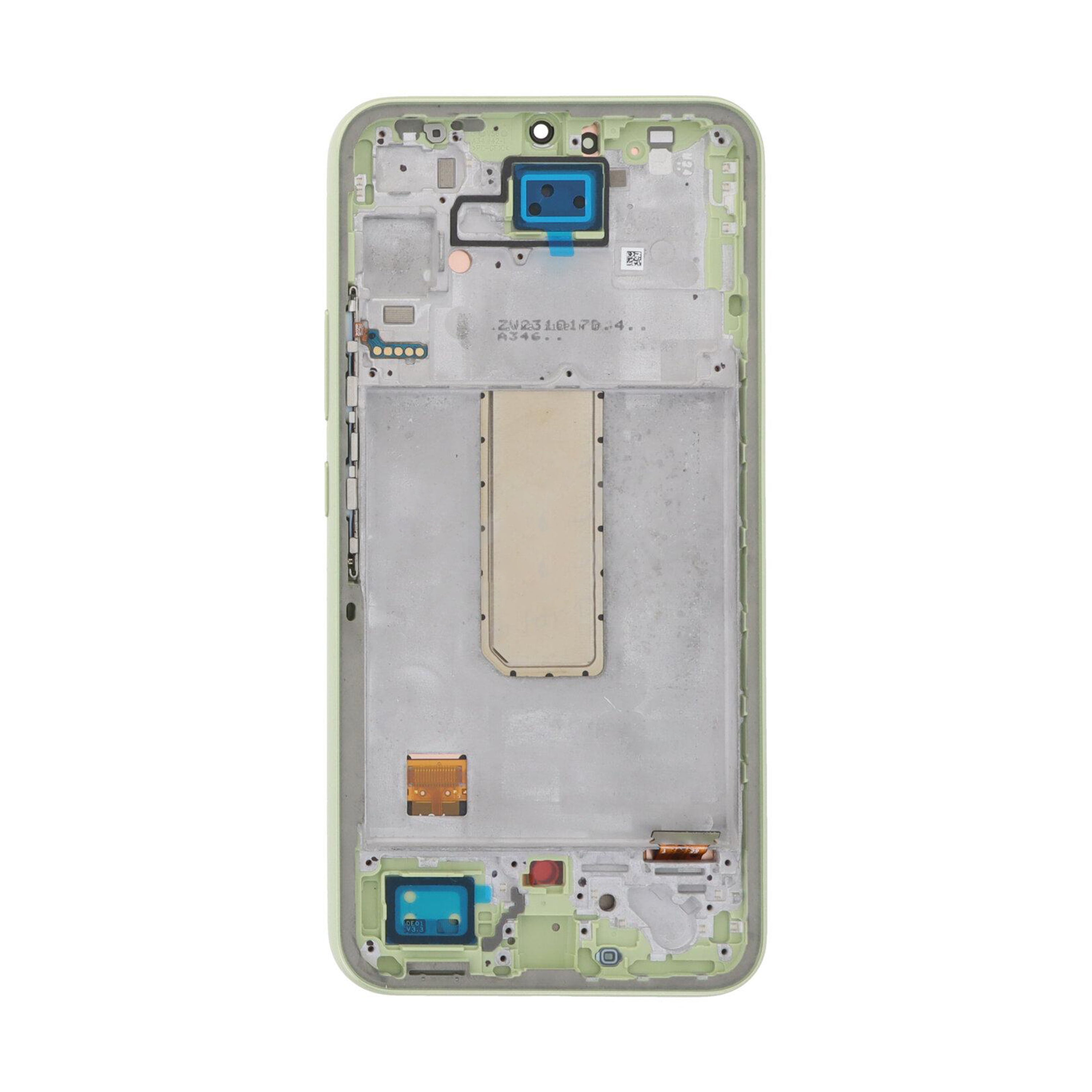 Samsung Galaxy A34 5G A346B Écran et numériseur avec cadre Lime Soft-OLED