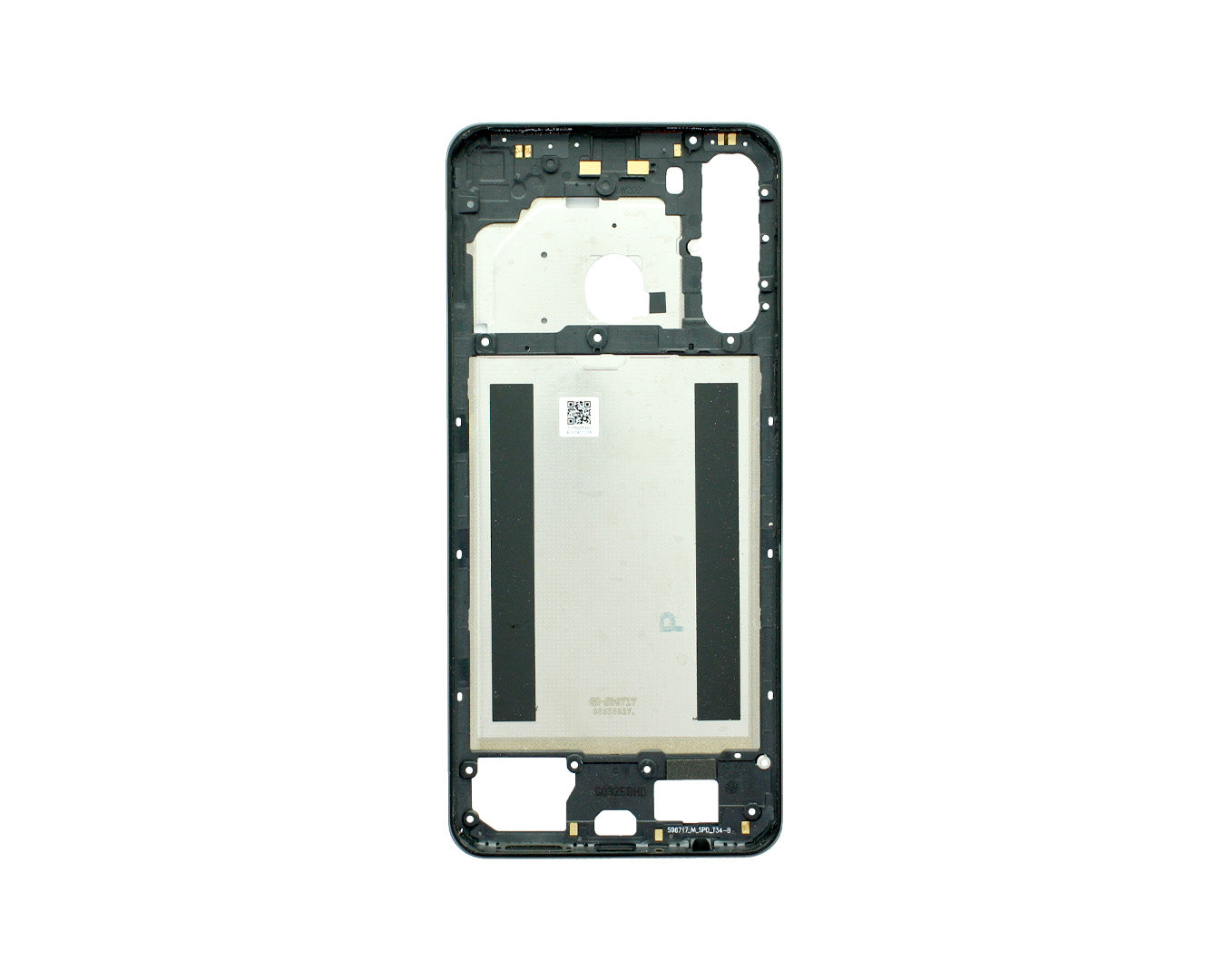 Samsung Galaxy A21 A215F Cadre central noir OEM
