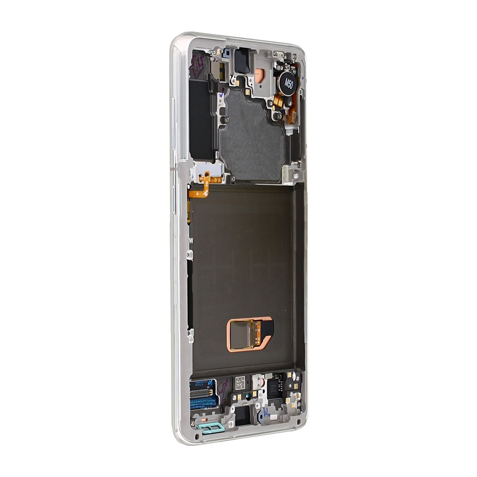 Samsung Galaxy S21 5G G991B Écran et numériseur avec cadre Phantom White Service Pack