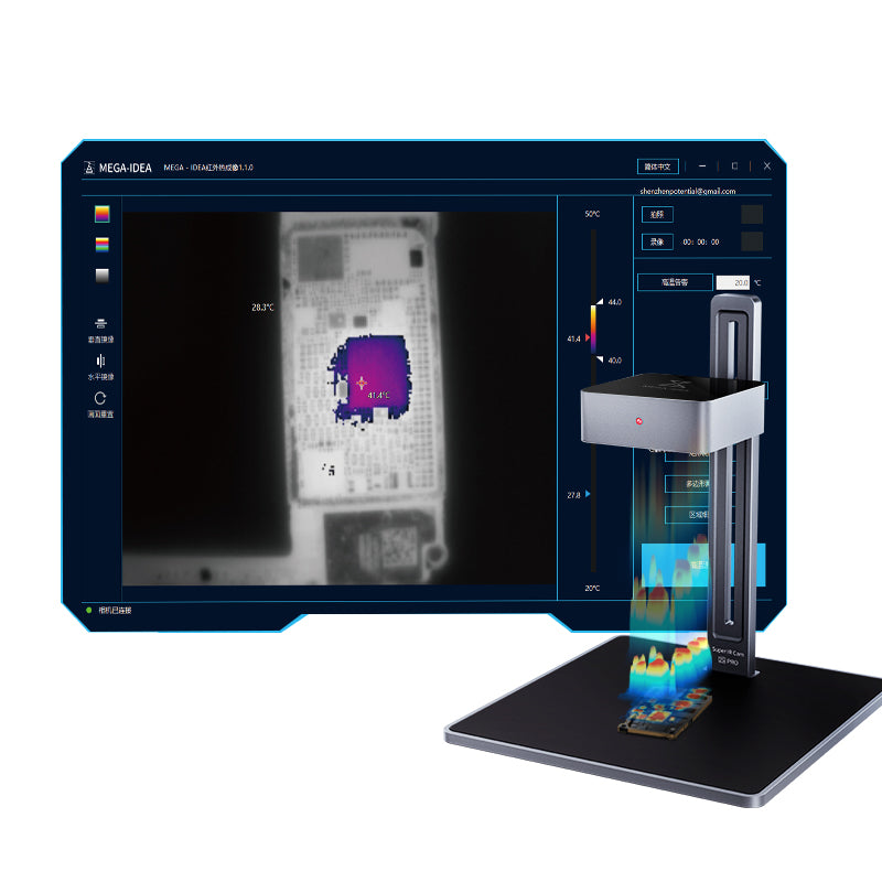 QIANLI MEGA-IDEA Super IR Cam 2s Pro 3D Infrared Thermal Camera