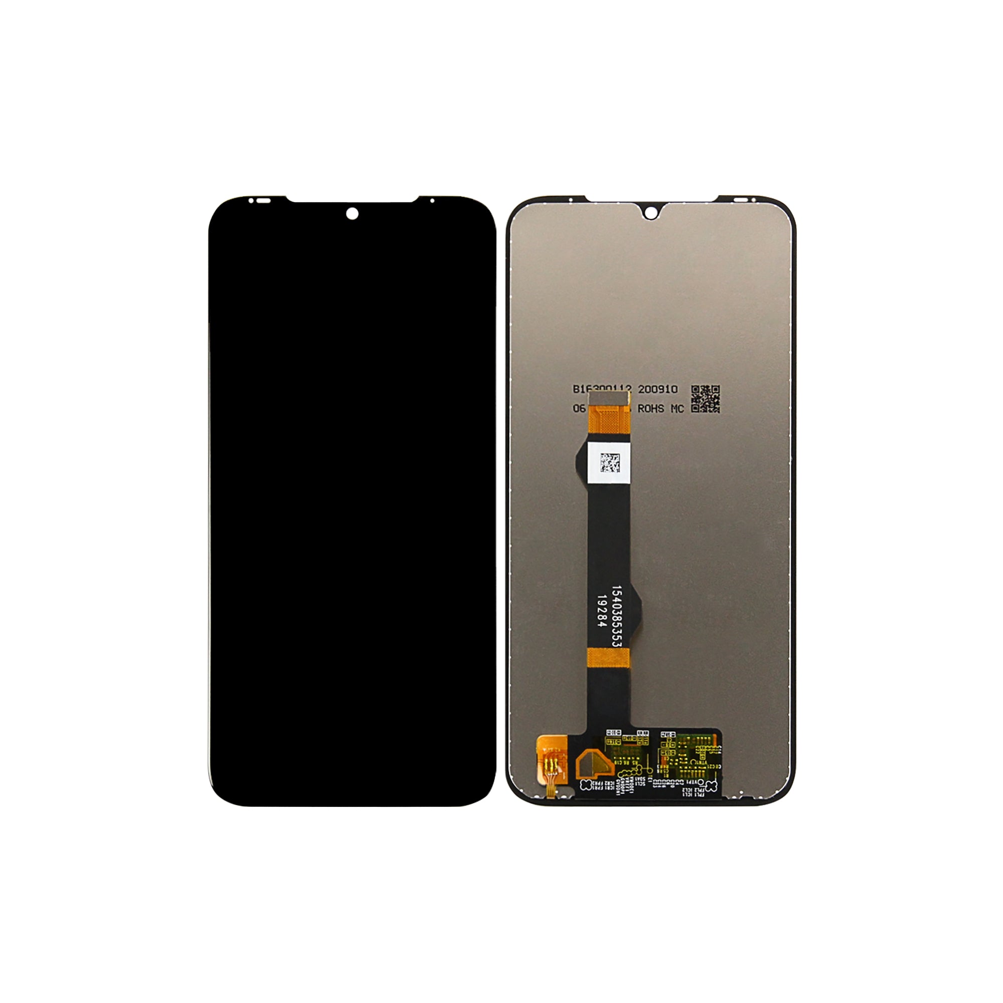 Écran et numériseur Motorola Moto G8 Plus sans cadre noir OEM