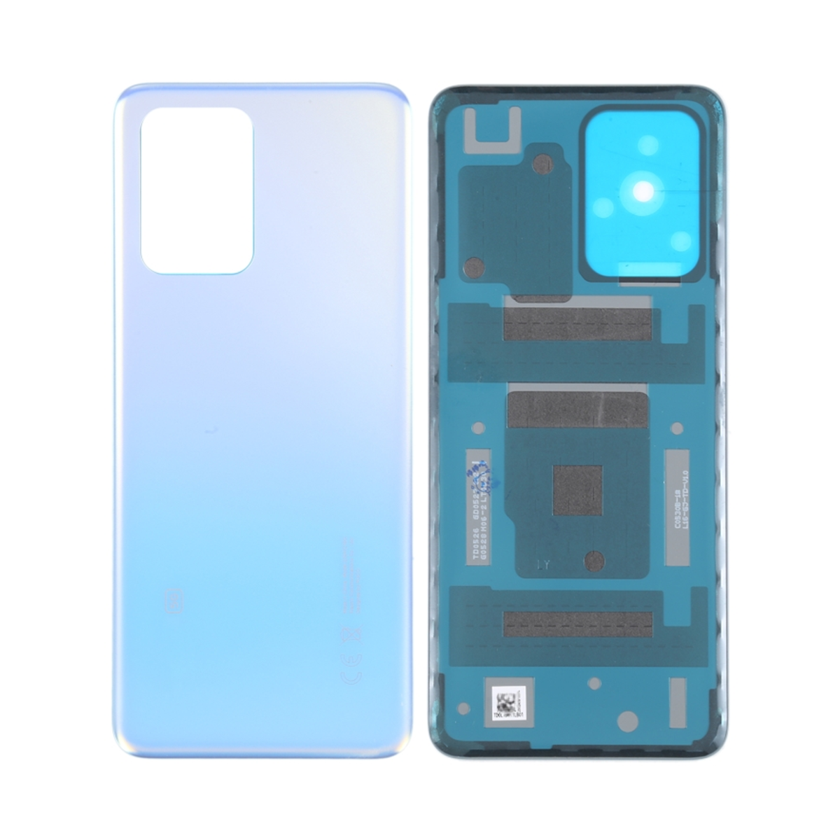 Xiaomi Redmi Note 11T Pro, 11T Pro Plus Coque arrière sans objectif Bleu OEM