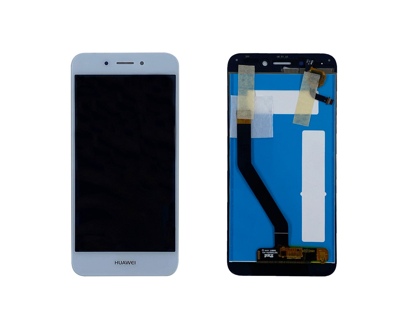 Écran et numériseur Huawei Honor 6A sans cadre, blanc, OEM